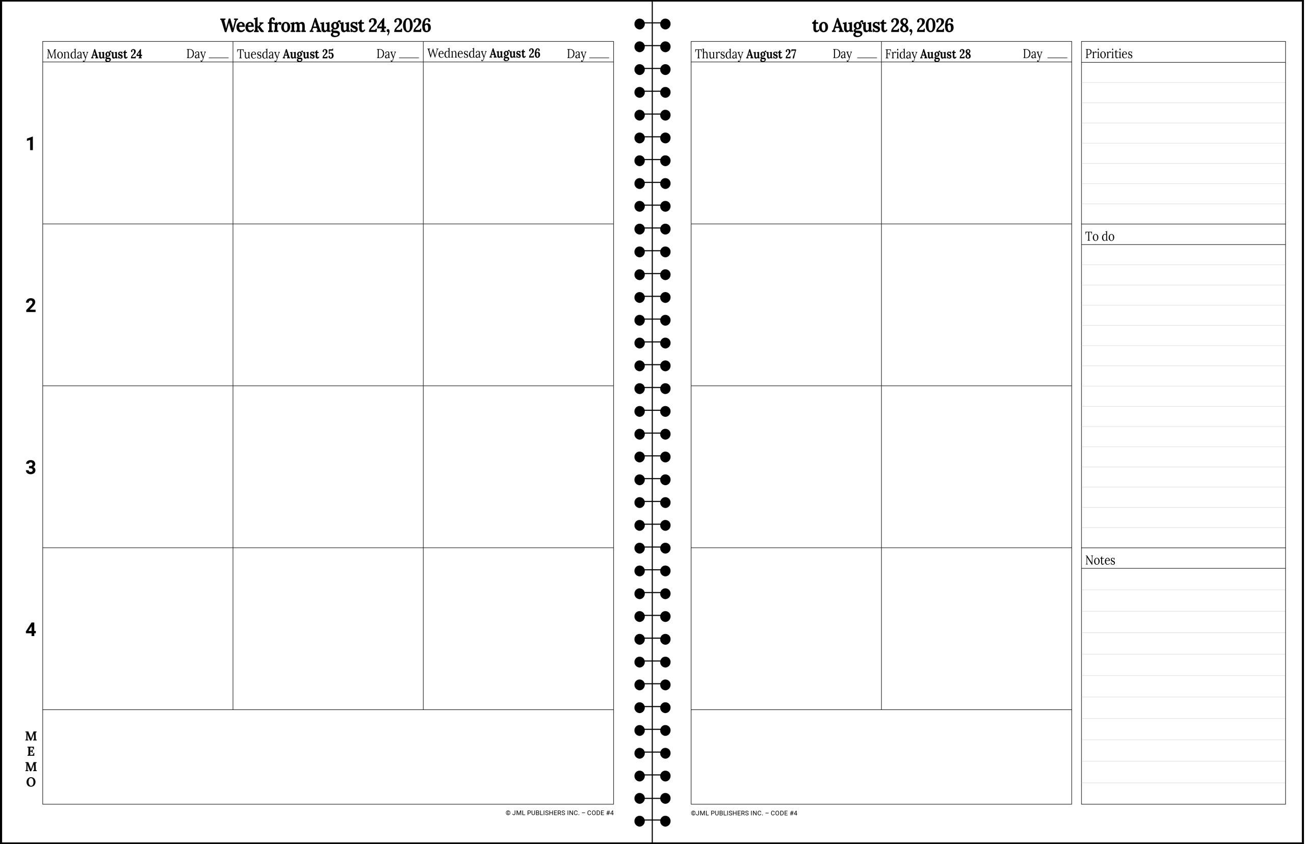 Teacher planner 2026-2027, Weekly plan book 4 periods dated + record of marks 8 groups + 3 acetates + 10 ruled sheets + 1 pocket (#4+RM8G DATED+3 acetates+10 ruled sheets+1 pocket/275) – Image 2