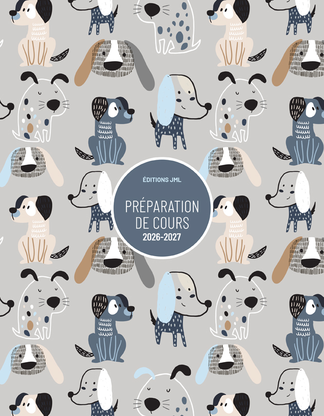 Planificateur pour enseignant 2026-2027, Semainier daté 5 périodes + 3 acétates + 10 feuilles lignées + 1 pochette (S5C DATÉ+3 acétates+10 fles lignées+1 pochette/078)