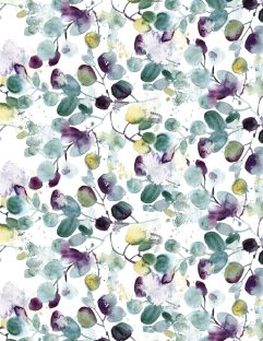 Notebook 8,5 in. x 11 in. - 100 pages, Cranes and pnik flowers (Notes-8,5x11-100p/077) (Copie) (Copie) (Copie)