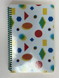 Notebook 5,5 in. x 8,5 in. - 100 pages, Pop Art Cover (Notes-5,5x8,5-100p/196)