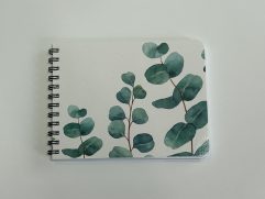 Cahier de notes 5,5 po. x 4,25 po. - 100 pages, Couverture eucalyptus (Notes-5,5x4,25-100p/125)