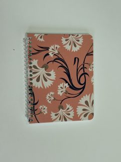 Cahier de notes 4,25 po. x 5,5 po. - 100 pages, Couverture Florale 3 (Notes-4,25x5,5-100p/172)