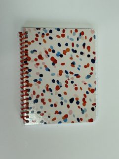 Cahier de notes 4,25 po. x 5,5 po. - 100 pages, Couverture Terrazzo 2 (Notes-4,25x5,5-100p/198)